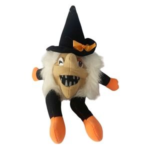 Nanco Witch Halloween 12" Plush Soft Toy Stuffed Animal Humpty Dumpty Vintage